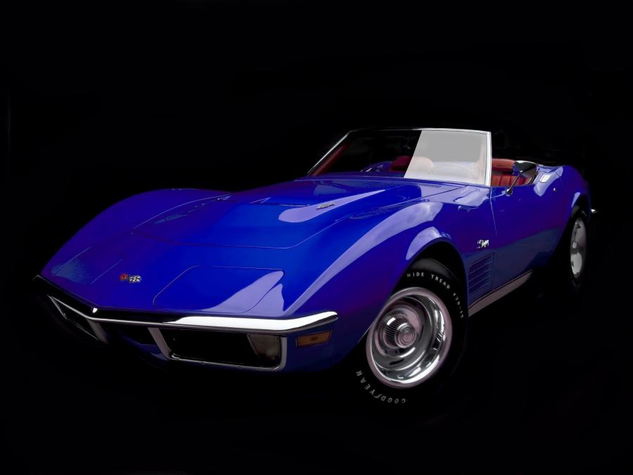 Chevrolet Corvette Stingray 454 Convertible 1970 года  (фото 4 из 4)